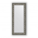 Зеркало в багетной раме византия серебро 99 mm (69х159 cm) Evoform Exclusive BY 3572