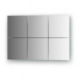 Зеркальная плитка EVOFORM REFRACTIVE квадрат 15х15 6шт BY 1501