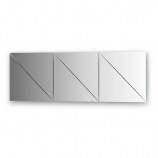 Зеркальная плитка EVOFORM REFRACTIVE треугольник 30х30 6шт BY 1519