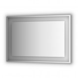 Зеркало в багетной раме со светильником 110x75 EVOFORM Ledside BY 2206