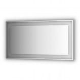 Зеркало в багетной раме со светильником 140x75 EVOFORM Ledside BY 2209