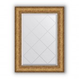 Зеркало с гравировкой в багете медный эльдорадо 73 mm 54x71 cm BY 4008