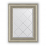Зеркало с гравировкой в багете хамелеон 88 mm 56x74 cm BY 4020
