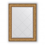 Зеркало с гравировкой в багете медный эльдорадо 73 mm (64x86 cm) BY 4094