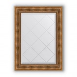 Зеркало с гравировкой в багете бронзовый акведук 93 mm (67x90 cm) BY 4111