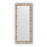 Зеркало с гравировкой в багете прованс с плетением 70 mm (63x153 cm) BY 4134