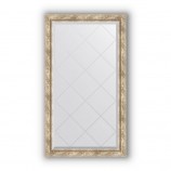 Зеркало с гравировкой в багете прованс с плетением 70 mm (73x128 cm) BY 4220
