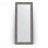 Зеркало напольное 84x203 византия серебро 99 mm Exclusive Floor BY 6125
