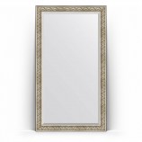 Зеркало напольное 115x205 барокко серебро 106 mm Exclusive Floor BY 6174