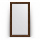 Зеркало напольное 117x207 состаренная бронза с орнаментом 120 mm Exclusive Floor BY 6179
