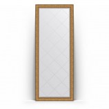 Зеркало напольное с гравировкой в багете медный эльдорадо 79x198 BY 6306