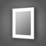 Зеркало в багетной раме со светильником 70x75 EVOFORM Ledside BY 2202