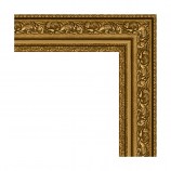 Зеркало в багетной раме виньетка состаренное золото 56 mm (54х104 cm) Evoform Definite BY 3071