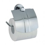 Держатель туалетной бумаги с крышкой WasserKRAFT Donau K-9425