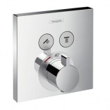 Термостат Hansgrohe ShowerSelect с двумя запорными вентилями 15763000