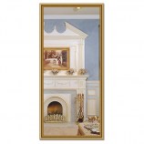 Зеркало в багетной раме (бусы золотые)72х152 см EVOFORM Definite BY 1112