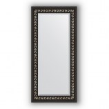 Зеркало в багетной раме (черный ардеко)55х115 см EVOFORM Exclusive BY 1145