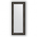 Зеркало в багетной раме (черный ардеко)55х135 см EVOFORM Exclusive BY 1155
