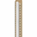 Зеркало в багетной раме (золотые бусы на серебре)75х155 см EVOFORM Definite BY 1117