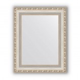 Зеркало в багетной раме - версаль серебро 64 mm (42х52 cm) EVOFORM Definite BY 3014