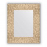 Зеркало в багетной раме - золотые дюны 90 mm (46х56 cm) EVOFORM Definite BY 3021