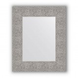 Зеркало в багетной раме - чеканка серебряная 90 mm (46х56 cm) EVOFORM Definite BY 3023