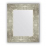 Зеркало в багетной раме - алюминий 90 mm (46х56 cm) EVOFORM Definite BY 3026