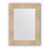 Зеркало в багетной раме золотые дюны 90 mm (60х80 cm) EVOFORM Definite BY 3053