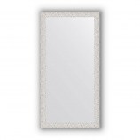 Зеркало в багетной раме чеканка белая 46 mm (51х101 cm) Evoform Definite BY 3066