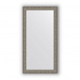 Зеркало в багетной раме виньетка состаренное серебро 56 mm (54х104 cm) Evoform Definite BY 3072