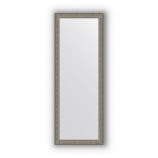 Зеркало в багетной раме виньетка состаренное серебро 56 mm (54х144 cm) Evoform Definite BY 3104