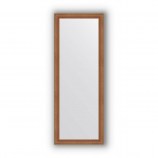 Зеркало в багетной раме бронзовые бусы на дереве 60 mm (55х145 cm) Evoform Definite BY 3107