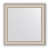 Зеркало в багетной раме версаль серебро 64 mm (65х65 cm) Evoform Definite BY 3142