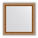 Зеркало в багетной раме версаль бронза 64 mm (65х65 cm) Evoform Definite BY 3143