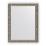 Зеркало в багетной раме виньетка состаренное серебро 56 mm (64х84 cm) Evoform Definite BY 3168