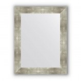 Зеркало в багетной раме алюминий 90 mm (70х90 cm) Evoform Definite BY 3186