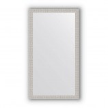 Зеркало в багетной раме мозаика хром 46 mm (61х111 cm) Evoform Definite BY 3196
