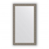 Зеркало в багетной раме виньетка состаренное серебро 56 mm (64х114 cm) Evoform Definite BY 3200