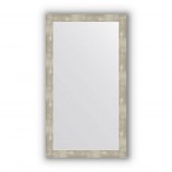 Зеркало в багетной раме алюминий 61 mm (64х114 cm) Evoform Definite BY 3204