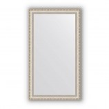 Зеркало в багетной раме версаль серебро 64 mm (65х115 cm) Evoform Definite BY 3206