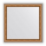 Зеркало в багетной раме версаль бронза 64 mm (75х75 cm) Evoform Definite BY 3239