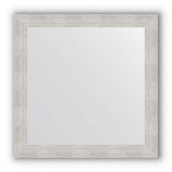 Зеркало в багетной раме серебряный дождь 70 mm (76х76 cm) Evoform Definite BY 3240