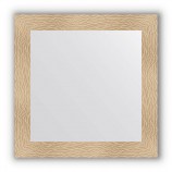 Зеркало в багетной раме золотые дюны 90 mm (80х80 cm) Evoform Definite BY 3245