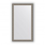 Зеркало в багетной раме виньетка состаренное серебро 56 mm (74х134 cm) Evoform Definite BY 3296