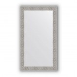 Зеркало в багетной раме волна хром 90 mm (80х140 cm) Evoform Definite BY 3313