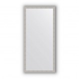 Зеркало в багетной раме волна алюминий 46 mm (71х151 cm) Evoform Definite BY 3326
