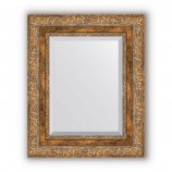 Зеркало в багетной раме виньетка античная бронза 85 mm (45х55 cm) Evoform Exclusive BY 3358