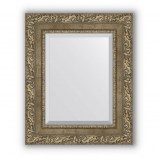 Зеркало в багетной раме виньетка античная латунь 85 mm (45х55 cm) Evoform Exclusive BY 3359