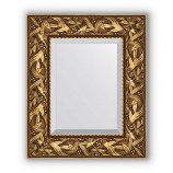 Зеркало в багетной раме византия золото 99 mm (49х59 cm) Evoform Exclusive BY 3363