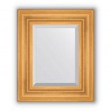 Зеркало в багетной раме травленое золото 99 mm (49х59 cm) Evoform Exclusive BY 3366
